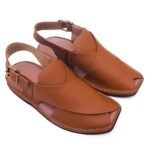 Premium Yellow Mate Zardari handmade Chappal