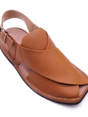 Premium Yellow Mate Zardari handmade Chappal