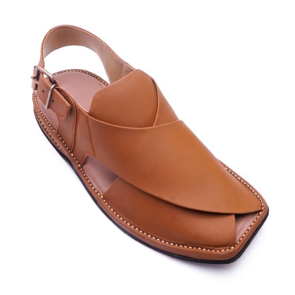 Premium Yellow Mate Zardari handmade Chappal