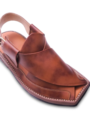 Brown Zalmi handmade Chappal