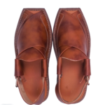 Brown Zalmi handmade Chappal