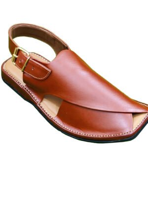 Premium Brown Khyber handmade Chappal